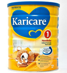 澳洲直邮新西兰奶粉Karicare1段 可瑞康普通装婴儿奶粉6罐包邮