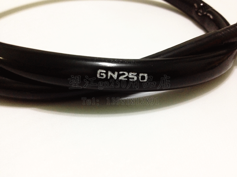 望江铃木：GN250转速线~进口国产通用~白锌接头~带GN250字样