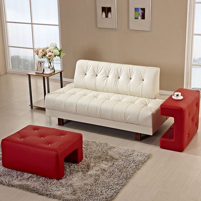 新款 韩式可拆装多功能皮艺沙发 组合沙发 小户型沙发 小沙发/751