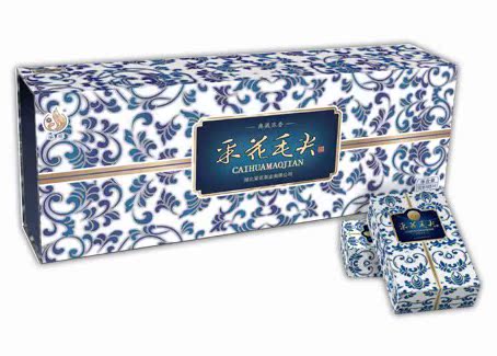 2015年宜昌新茶五峰采花毛尖原装品牌茶 青花瓷条盒 190元/盒包邮