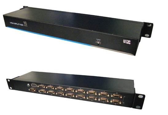 优特普带防伪 高清晰VGA视频十六路分配器 UTP516V 正品