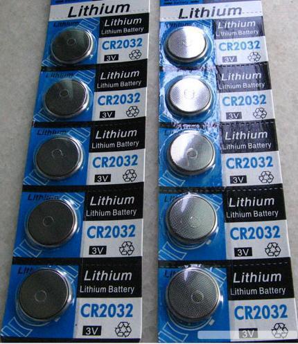 CR2032 锂锰纽扣式电池 主板电池 体重称电池 2032钮扣电池