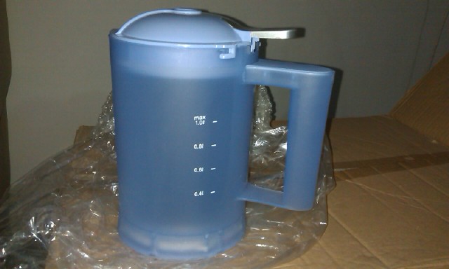 正品包邮美的饮水机外沸腾加热胆蓝色塑料正心水壶总成