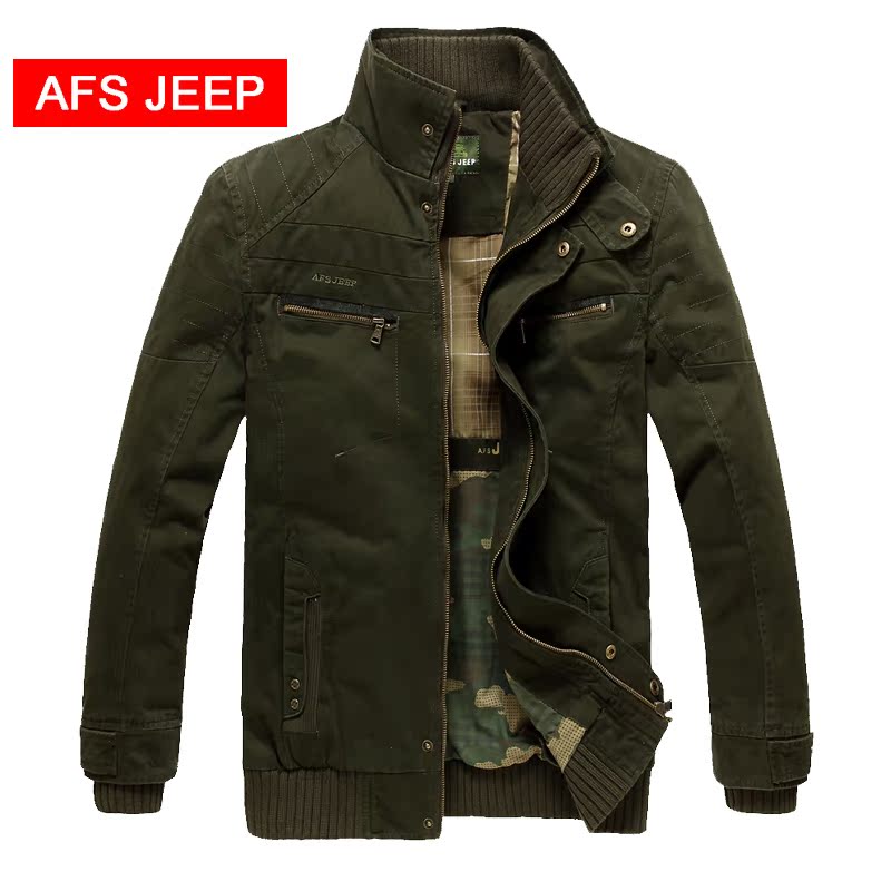 专柜正品AFS jeep夹克 男士外套夹克战地 吉普夹克男装外套男