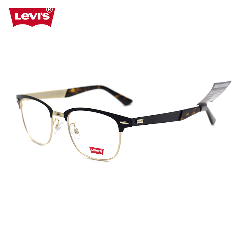 李维斯Levis近视半框眼镜架金属板材眼镜框 男女款眼镜架LS05197