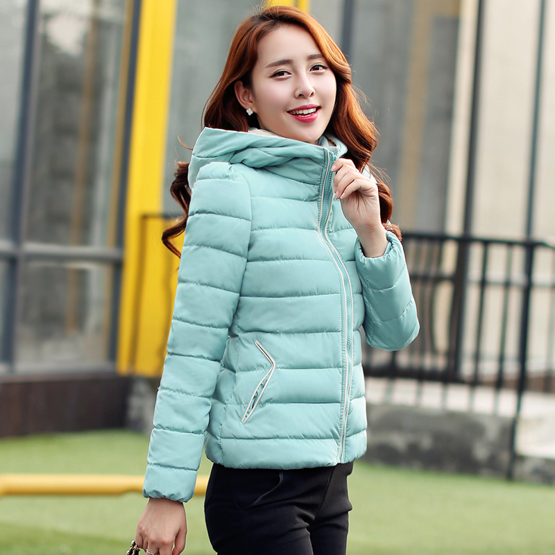 2015冬装新款 时尚修身韩版显瘦棉衣短款外套反季清仓女