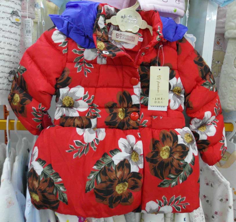 童装2015冬季新款儿童羽绒服加厚外套女童中小童韩版中款冬装