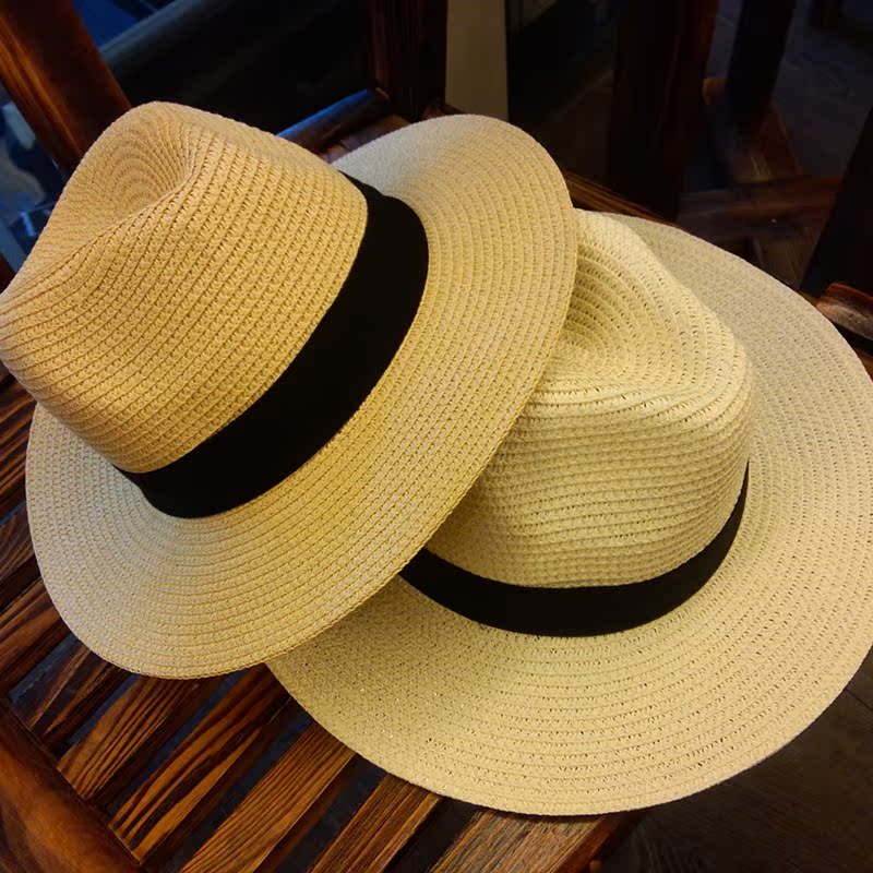 沙滩帽子女夏天潮遮阳帽可折叠三凉帽海边出游户外防晒呛口小辣椒