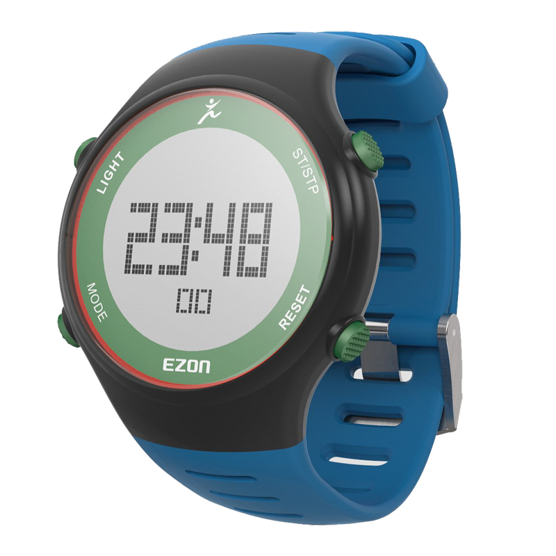 EZON宜准L008电子表运动手表男士表跑步表超薄手表防水手表