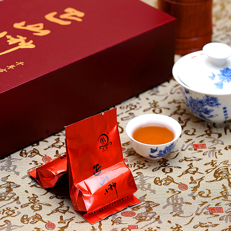 闽珠正山小种 茶叶 尤溪红特级红茶 特价包邮精品礼盒装新茶