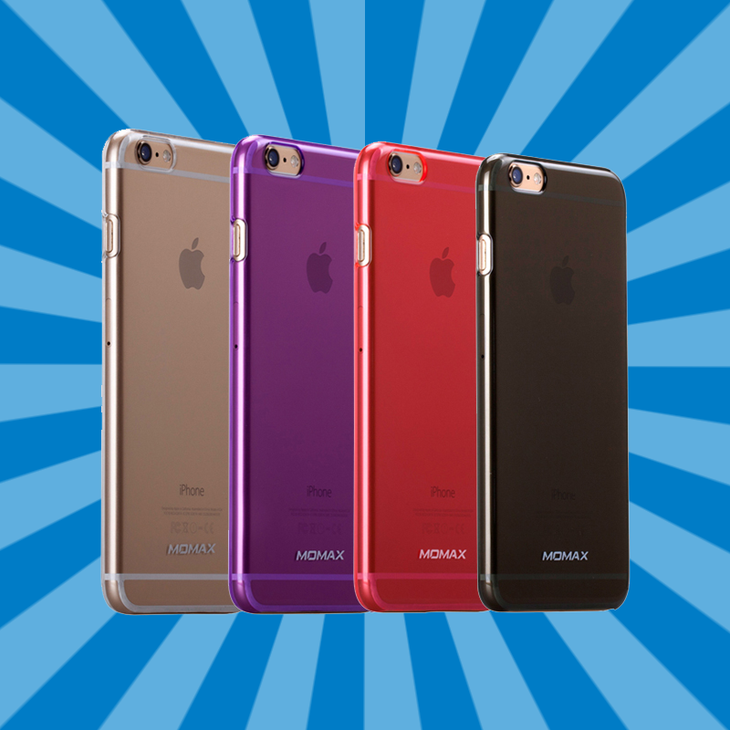 MOMAX摩米士iPhone6s手机壳苹果6保护套超薄透明防摔防刮多色正品