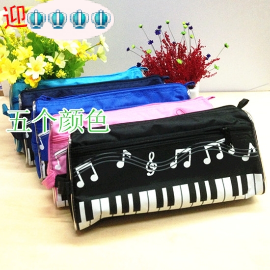 学生笔袋 音乐主题包袋 音符笔袋 钢琴化妆包 音乐礼品钢琴包包