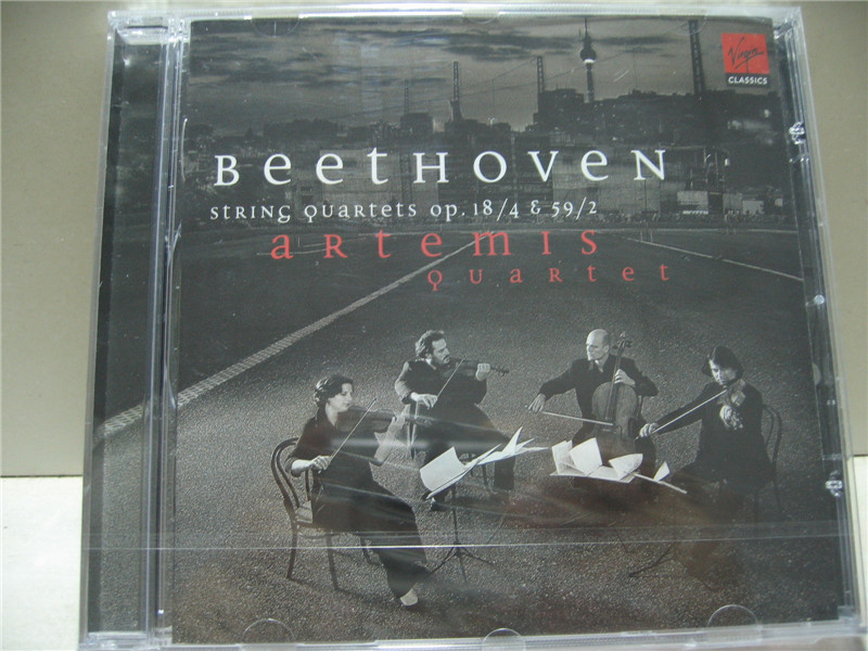 Beethoven: String Quartets Op 59/2 & 18/4欧版全新CD A294