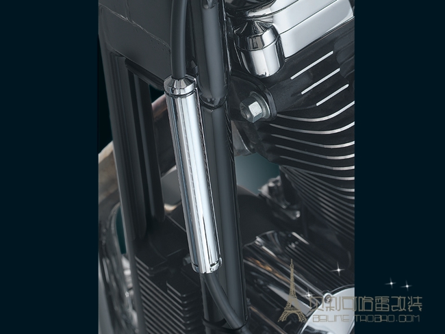 哈雷部落 美国代购 哈雷摩托车改装离合线镀铬装饰件 现货