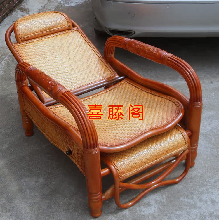 包邮藤椅餐椅摇椅躺椅茶几休闲椅办公椅组合三五件套吊篮小椅子