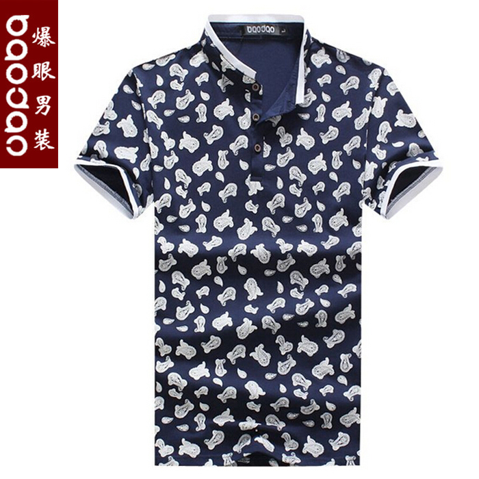 爆眼2015夏季新款韩版修身大码时尚短袖棉POLO衫