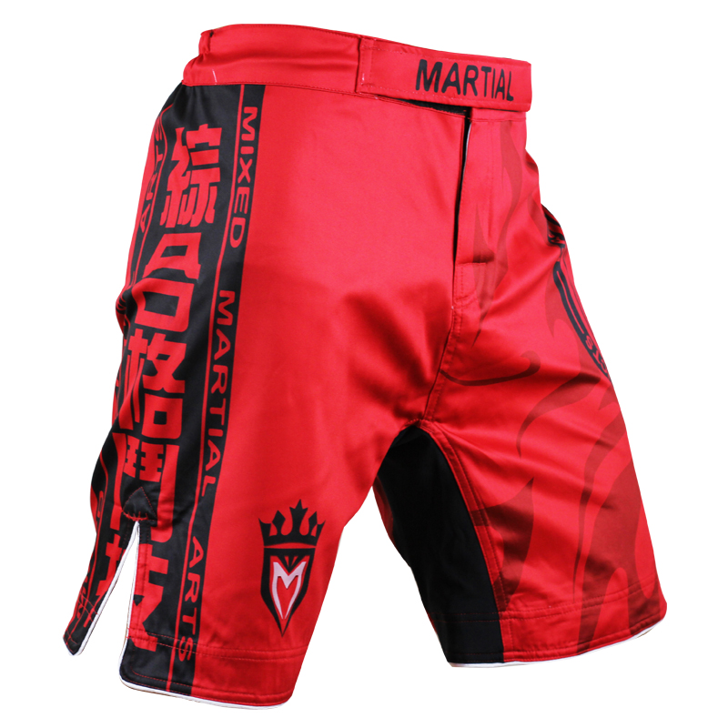 尚武：2016新款 MMA短裤 “综合格斗技”系列  数码印，耐磨 包邮