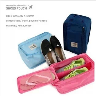 新品鞋盒旅游户外鞋袋 鞋子盒 防水环保洗漱旅行收纳包整理包