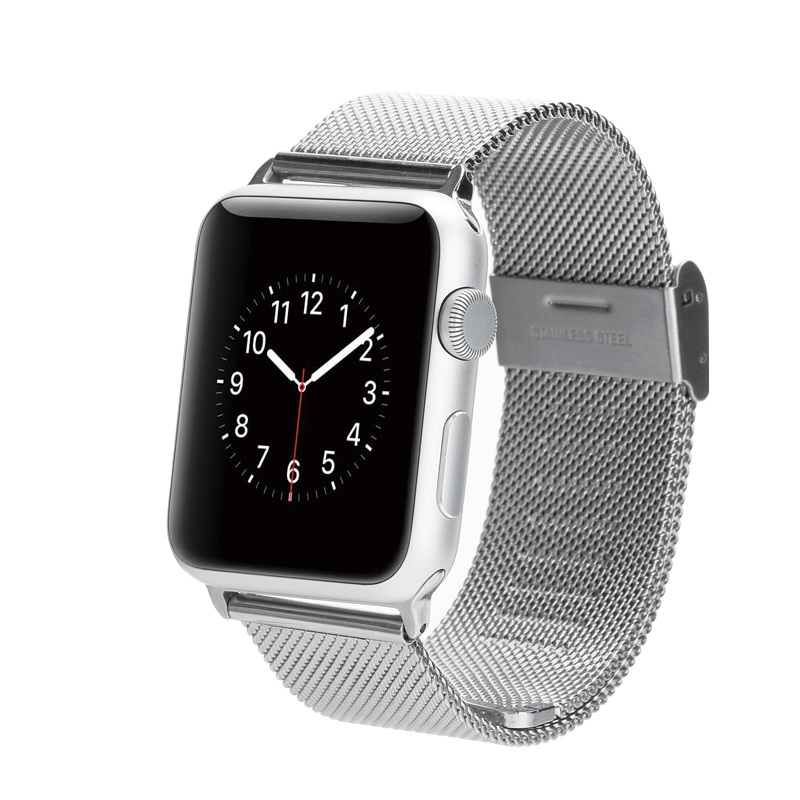 taya金属表带适用于苹果手表带Apple Watch/iwatch白钢链条不锈钢