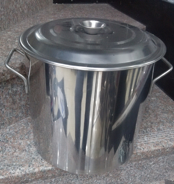 超大不锈钢汤桶 不锈钢水桶 米桶 不锈钢大桶 双耳带盖60*70*80