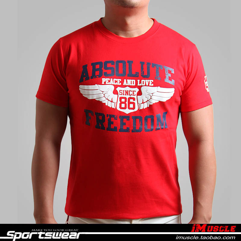 BEEMAN限量~短袖Tshirt-絕對自由 (紅)OT0504