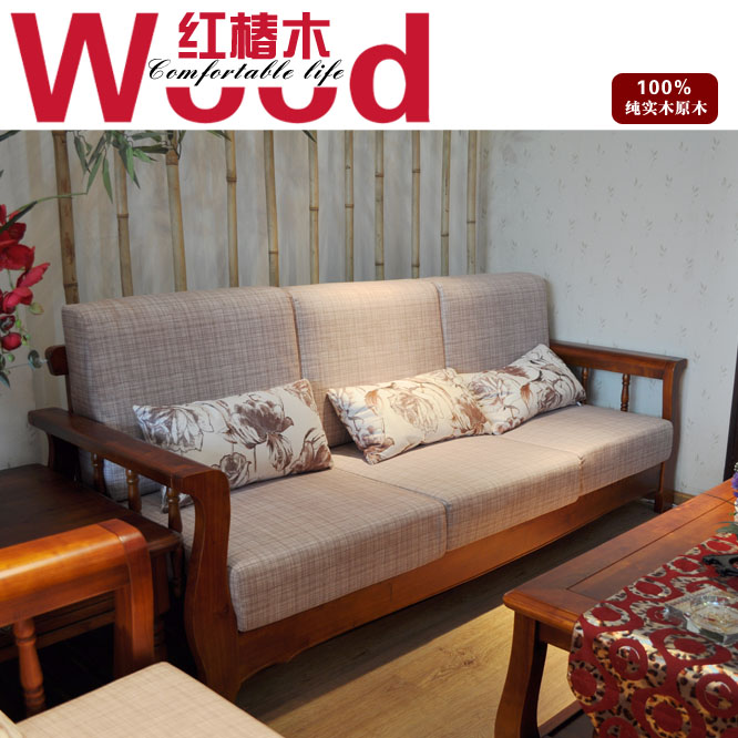实木沙发三人客厅沙发欧式实木家具沙发 木沙发三人实木 特价