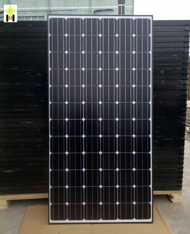 solar单晶太阳能板组件300W36V太阳能电池板充电瓶太阳能发电系统