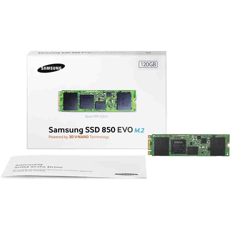 原装Samsung/三星MZ-N5E120BW 850 EVO M.2 SSD固态硬盘 NGFF120G