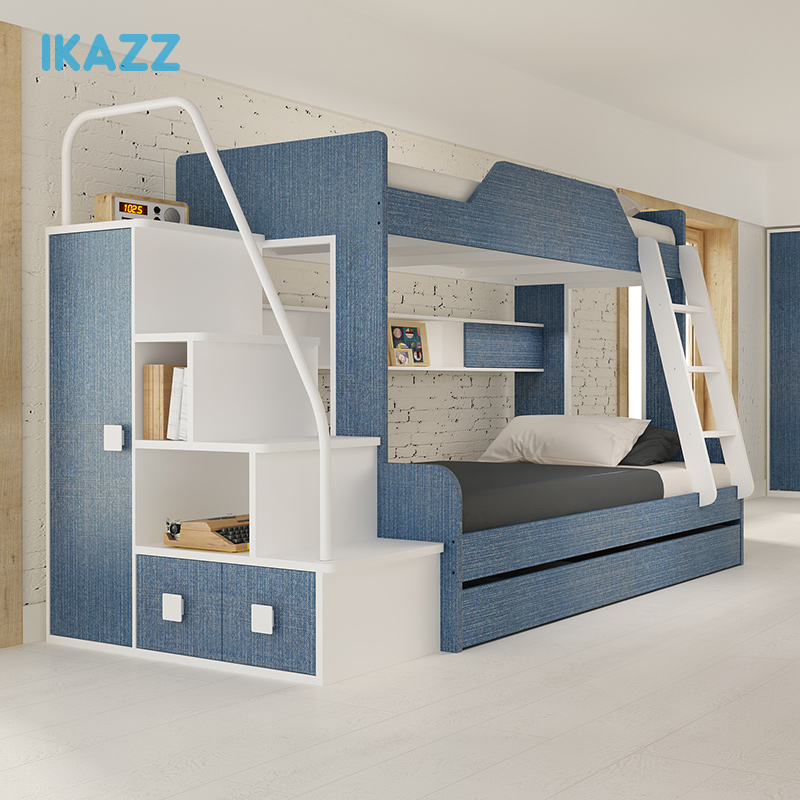 IKAZZ儿童床 高低床上下床家具组合床子母床双层床 男孩女孩