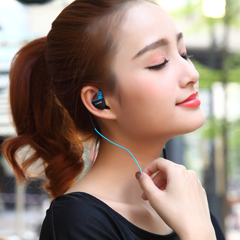 kanen/卡能 s30入耳式耳机 重低音跑步手机线控耳麦运动耳塞潮流