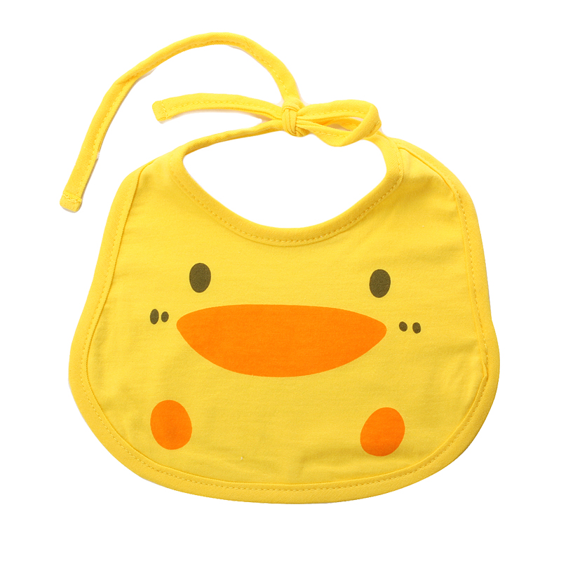 黄色小鸭 新生儿婴儿 儿童造型围兜 防水围兜 喂食围嘴 专柜正品