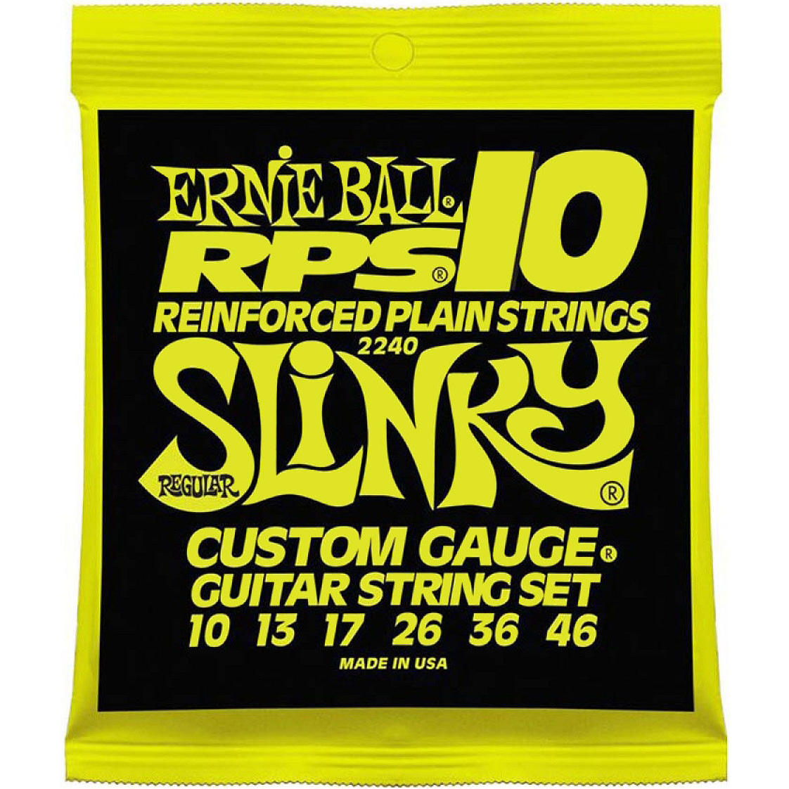 Ernie Ball 2240 10-46 加固电吉他琴弦 美产正品