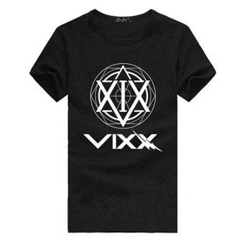 VIXX同款应援衣服 UTOPIA演唱会周边春夏男女装情侣短袖T恤打底衫