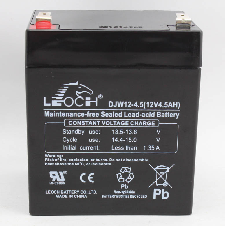 正品理士12V4.5AH 蓄电池DJW12-4.5 免维护蓄电池 太阳能UPS电源