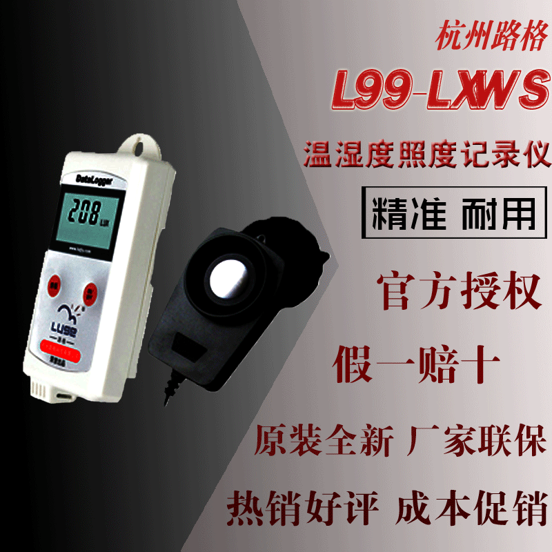 L99-LXWS型杭州路格温湿度照度记录仪