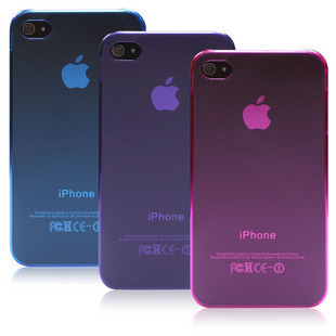 iphone手机壳 苹果4/4s/5/5s 0.5mm 超薄磨砂 手机保护套
