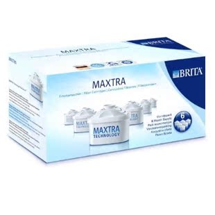 英国原装 现货 BRITA碧然德 过滤水壶Maxtra净水器滤芯 6支装