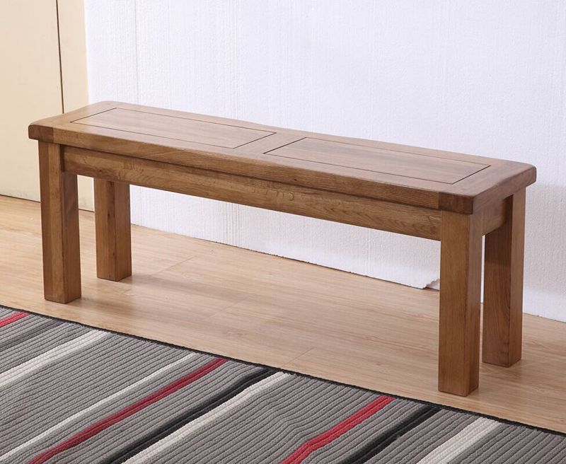 聚团购欧式白橡木全实木家具长板凳 床尾凳 长条凳 特价 促销