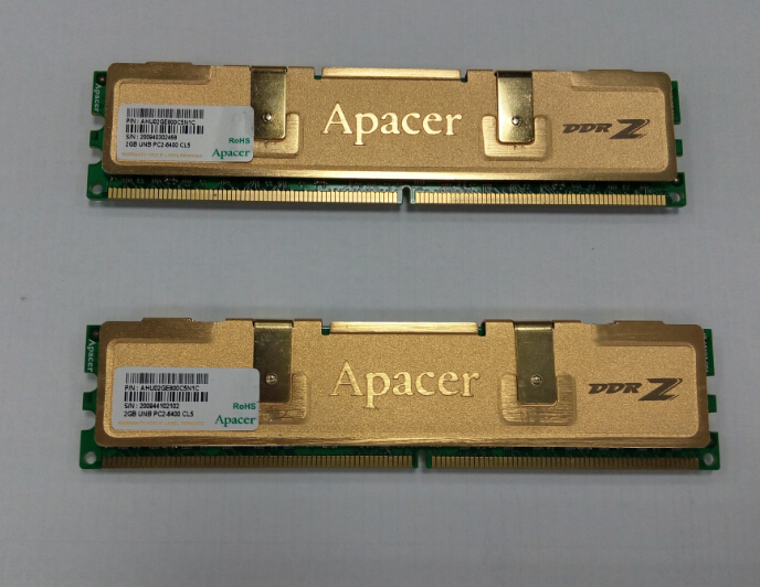 宇瞻2G DDR2 800黑豹二代台式机内存全国联保 兼容667正品特卖