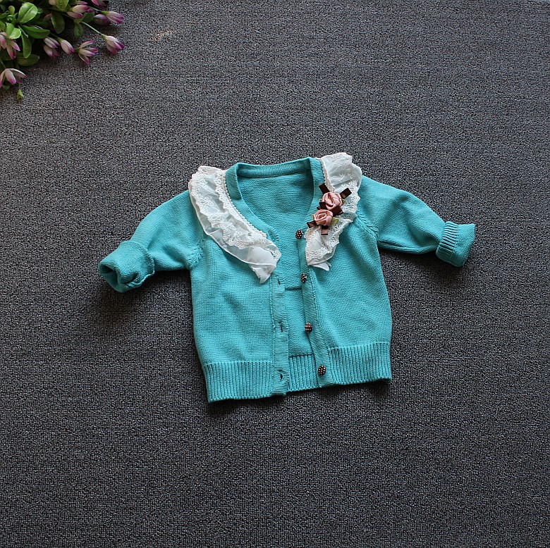 童装秋冬女童毛衣针织衫1岁-2岁3岁女宝宝开衫小兔子外套可批发