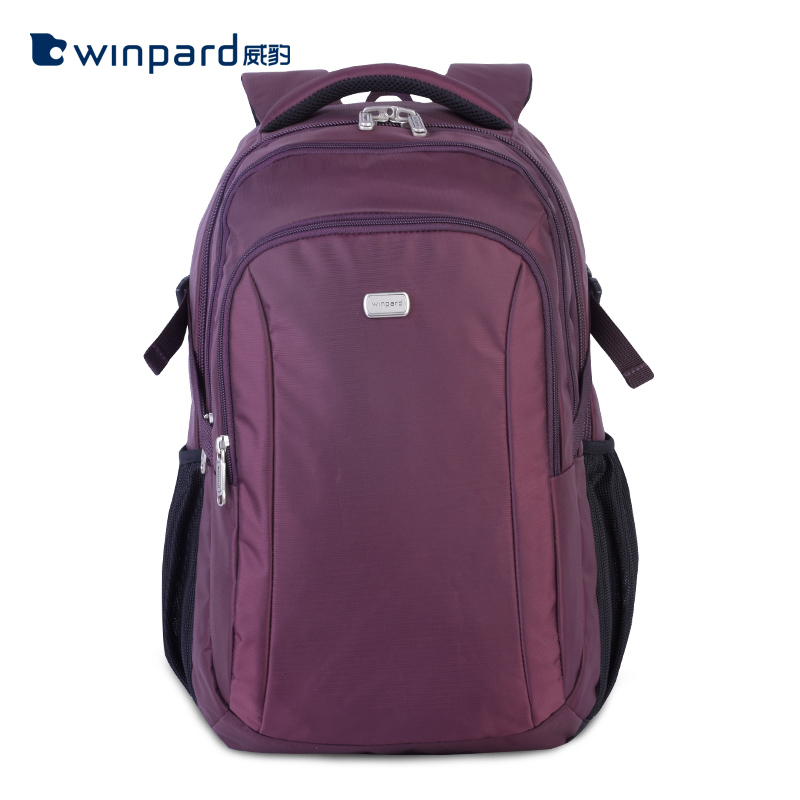 WINPARD/威豹新品 男女电脑双背包14寸中大学生双肩包商务双背包