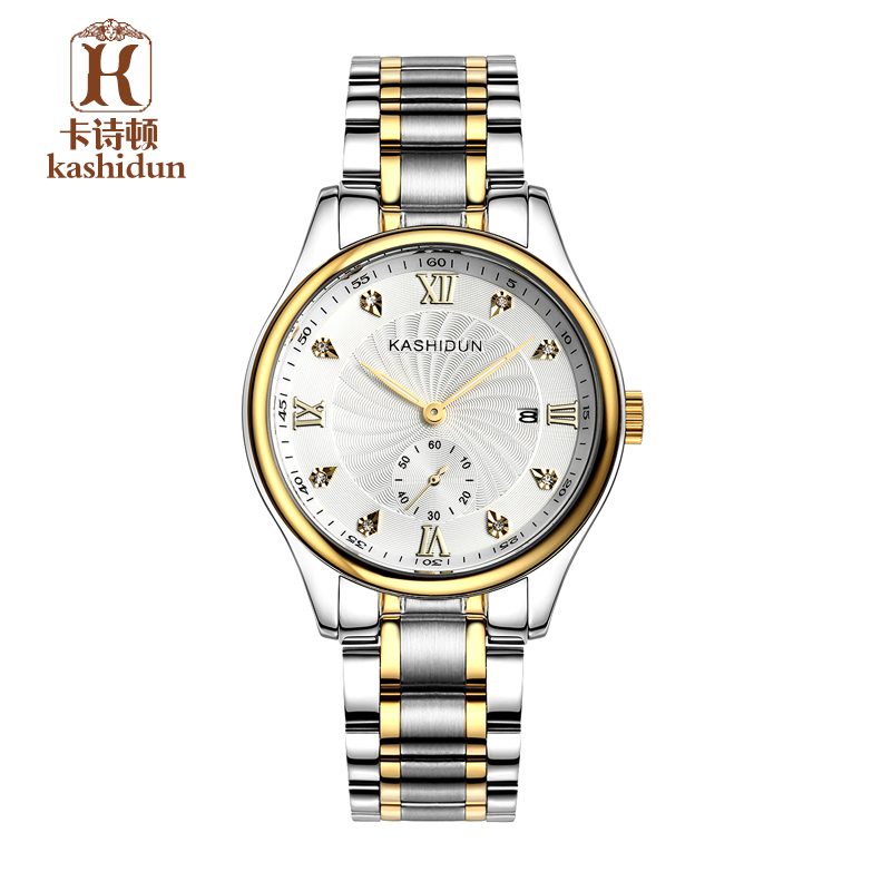 卡诗顿 正品手表 超薄商务男表 精钢防水石英表 手表男 男士手表