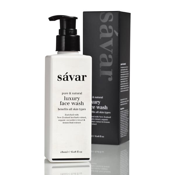 【现货】新西兰高端护肤Savar 奢华洁面乳 180ml不含皂基保湿温和