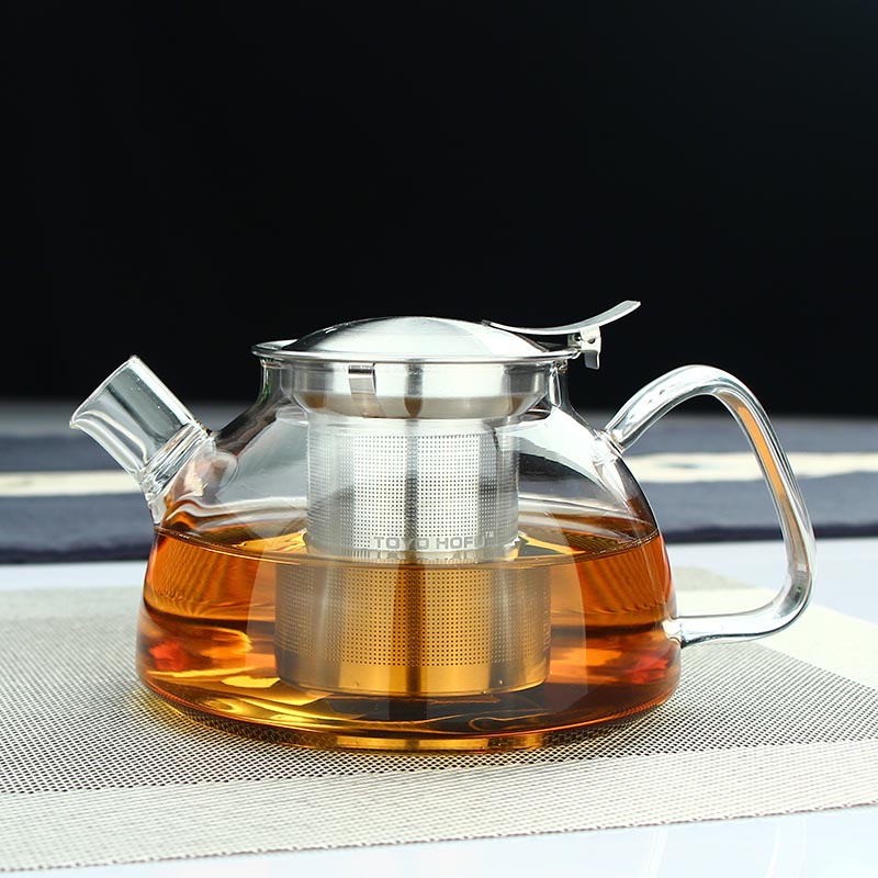 玻璃壶烧水壶304不锈钢过滤耐热玻璃茶壶电陶炉专用多功能煮茶壶