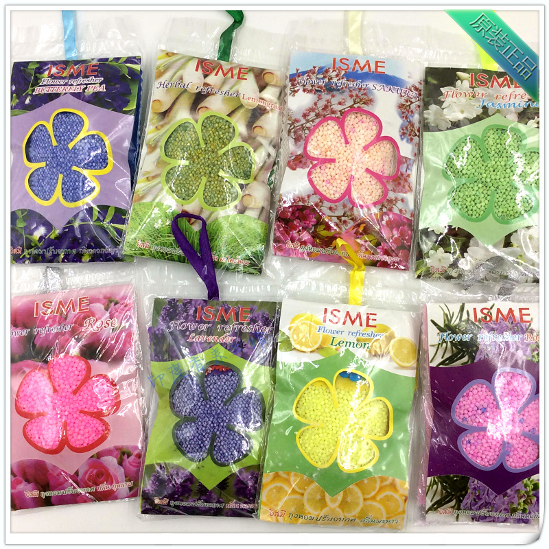 新品 泰国ISME 进口原装清新花香袋 植物、水果多种香型可以选择