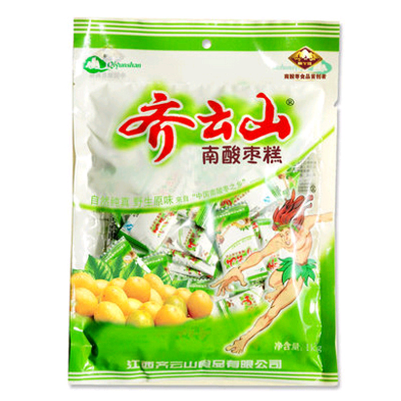 齐云山南酸枣糕300g袋装 独立小包 绿色食品零食 无色素厂家直销