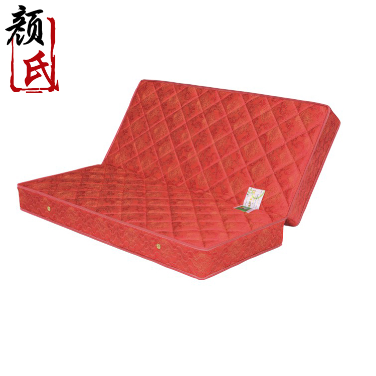 折叠床垫弹簧席梦思可折叠棕垫双人床垫 纯天然环保无甲醛无胶水
