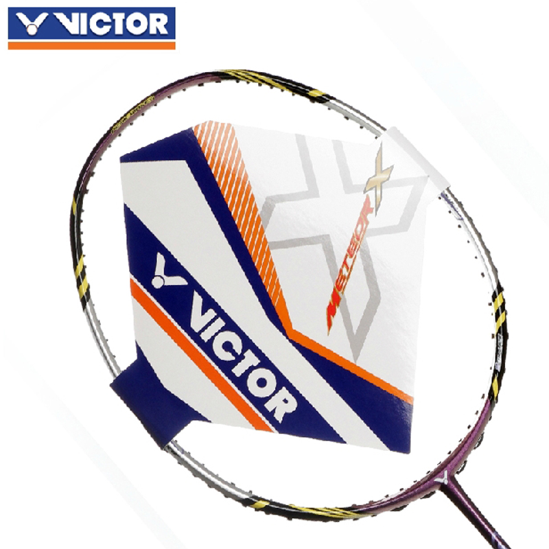 VICTOR/威克多羽毛球拍 胜利尖峰600 MX600 80孔 碳素拍
