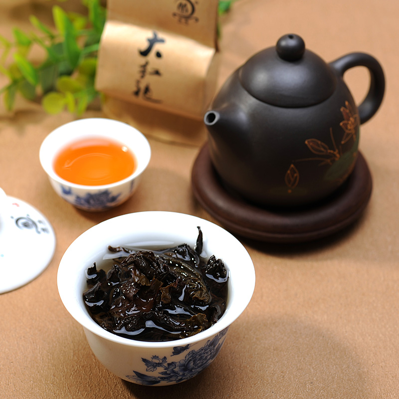 【买一送一】闽珠新茶 手工碳焙特级武夷山大红袍茶叶乌龙茶岩茶