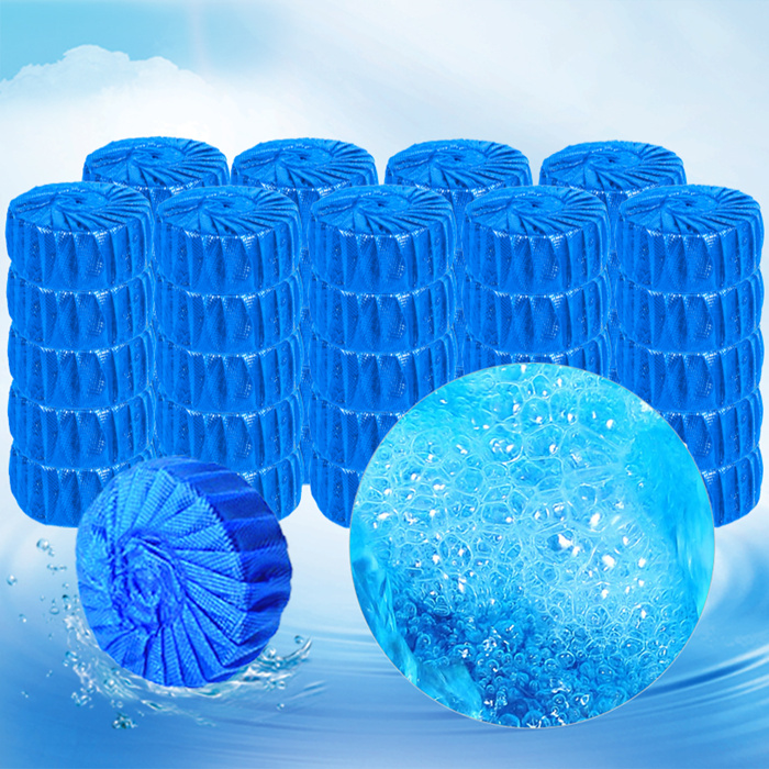 30个装 蓝泡泡洁厕宝 马桶自动清洁剂洁厕精冲厕所卫生间除臭耐用